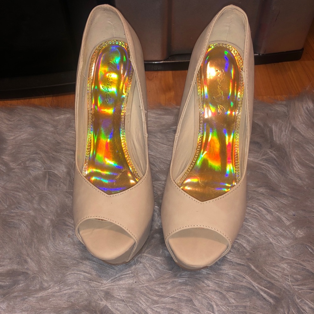 Herstyle Nude Heels